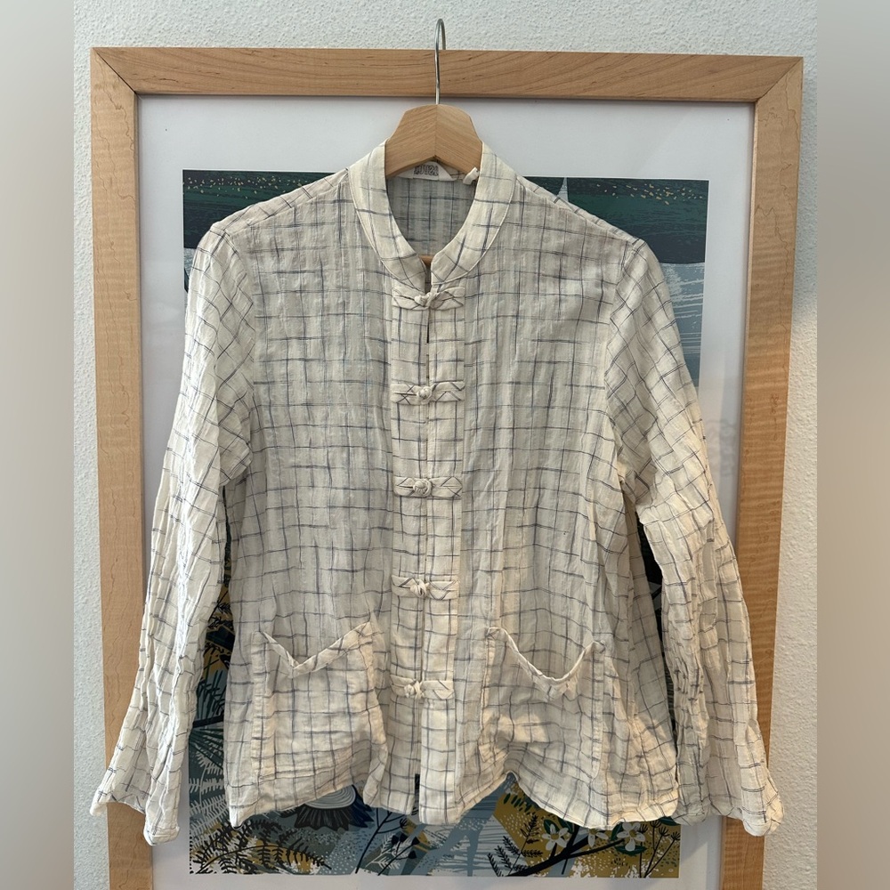 Toast check Asian inspired style top